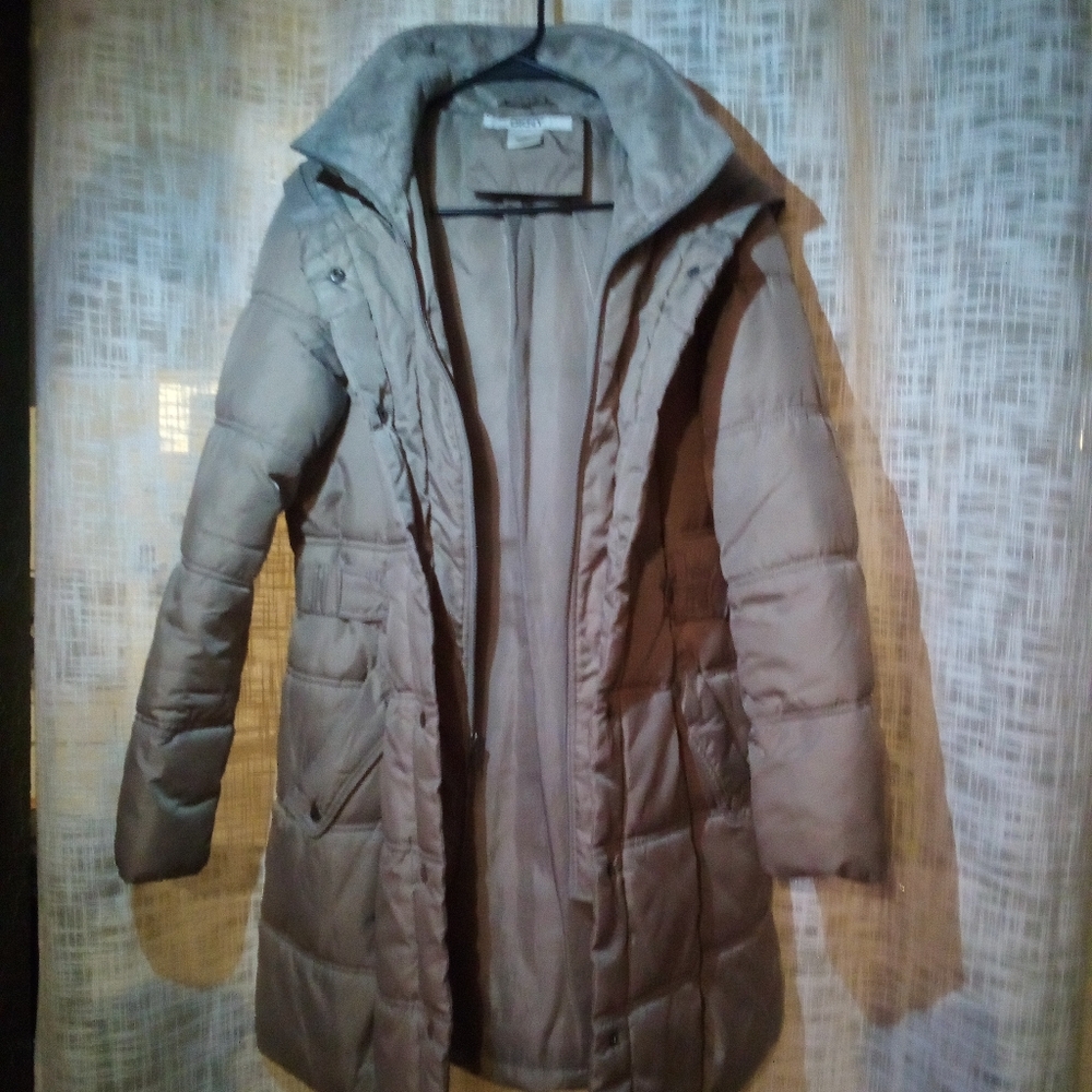 Taupe DKNY jacket size medium